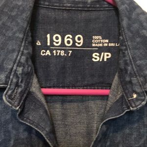 Gap 1969 Denim Shirt S